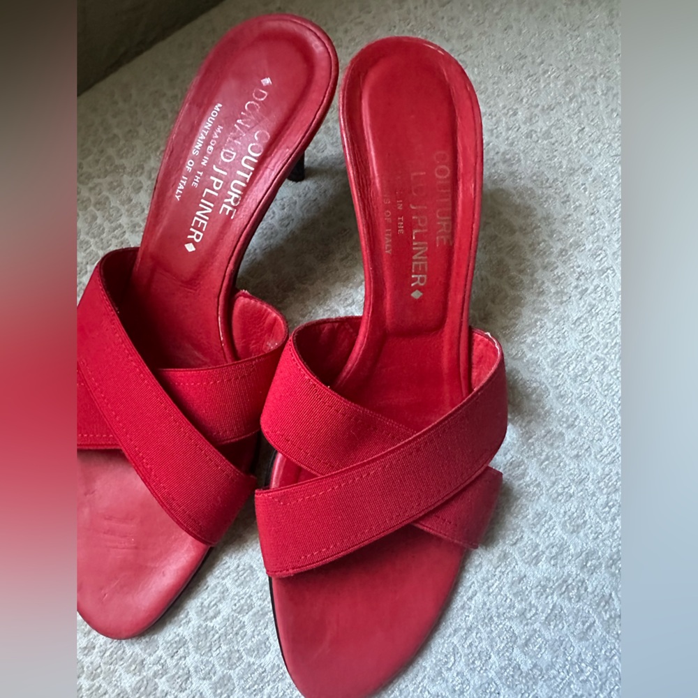 Donald J. Pliner Women's Bold Red Mules